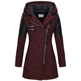 Willow | Elegant Coat with Quilted Sleeves