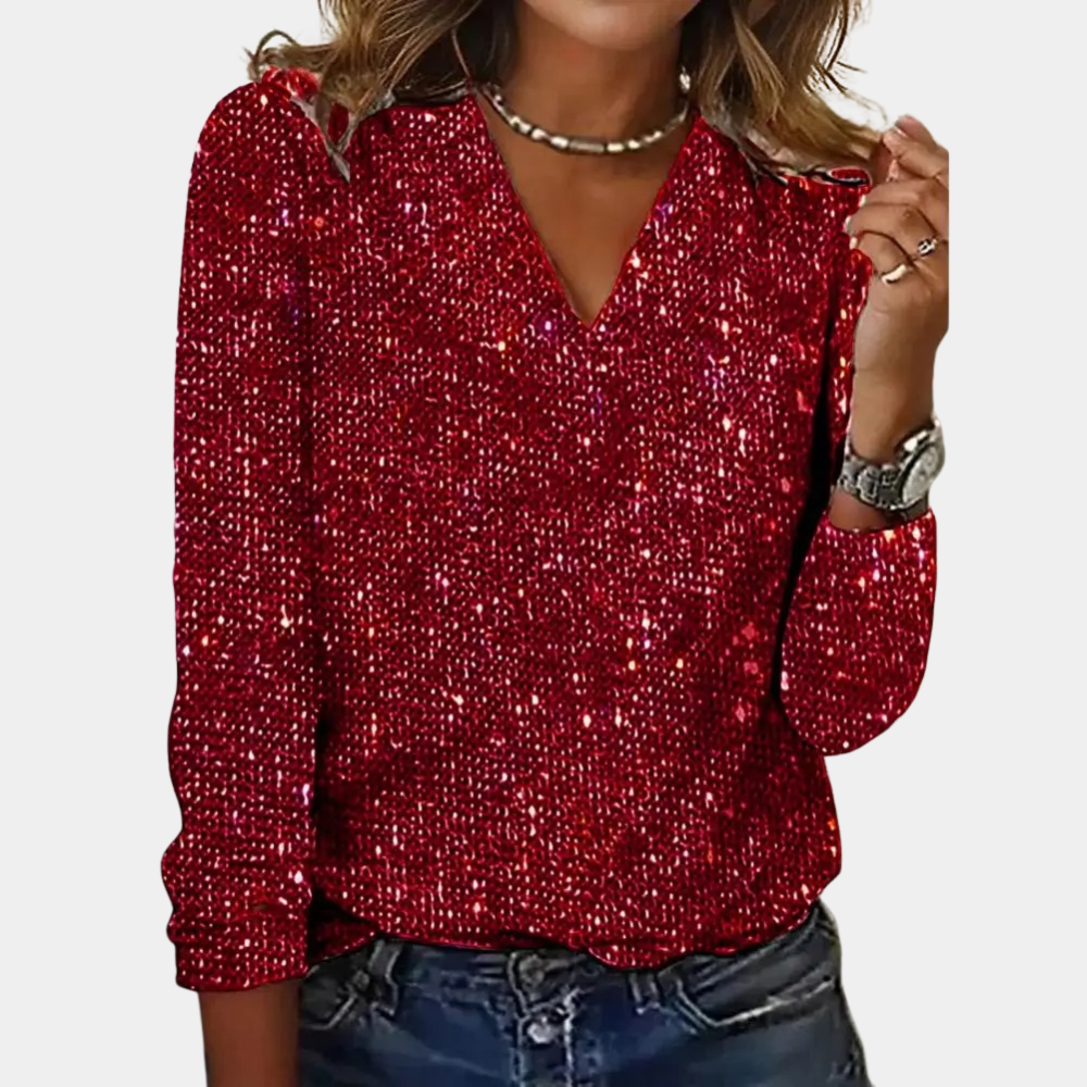 Darcy | Glitter Top