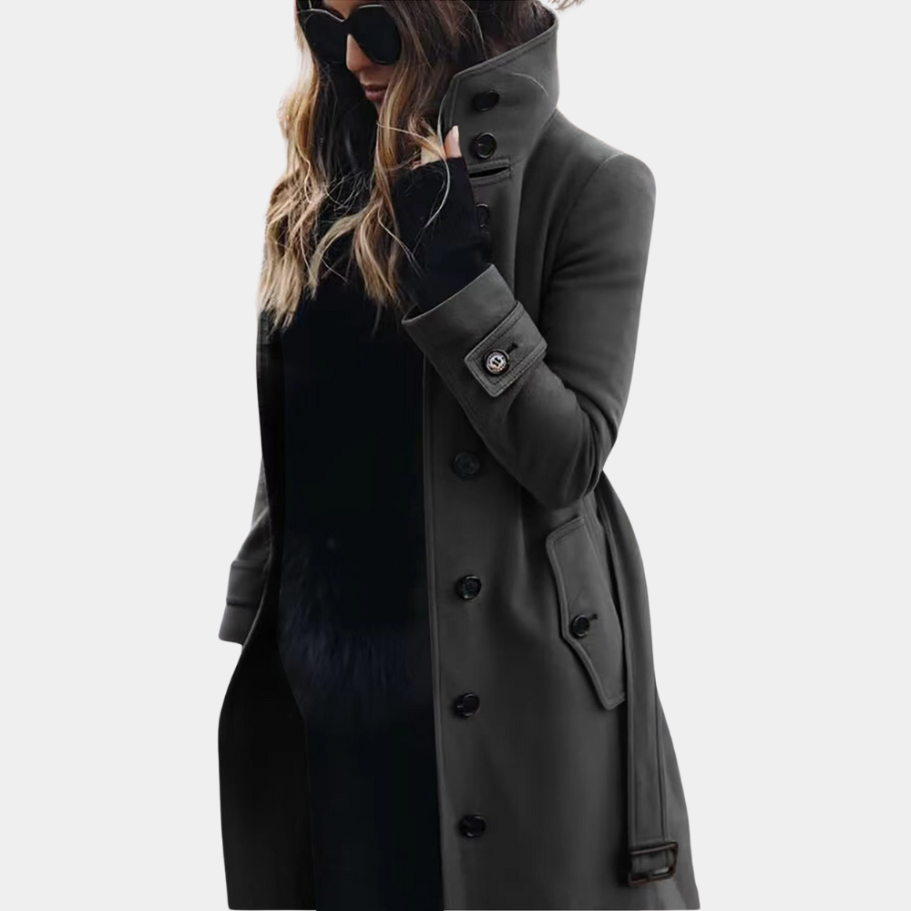 Faelina | Elegant and Warm Trench Coat