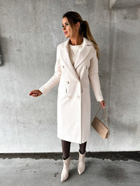 Doreen | Warm Winter Coat with Double-Breasted Design