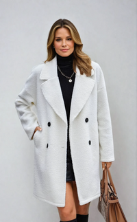 Yasmin | Luxurious Long Plush Coat