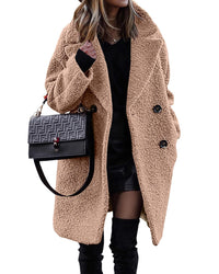 Yasmin | Luxurious Long Plush Coat