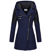 Willow | Elegant Coat with Quilted Sleeves