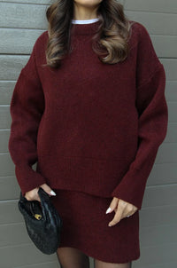 Rebecca I Knitted Two-Piece Set