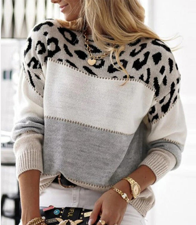 Madison | Cosy Leopard-Print Jumper