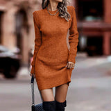 Knitted Dress with a Flattering Fit